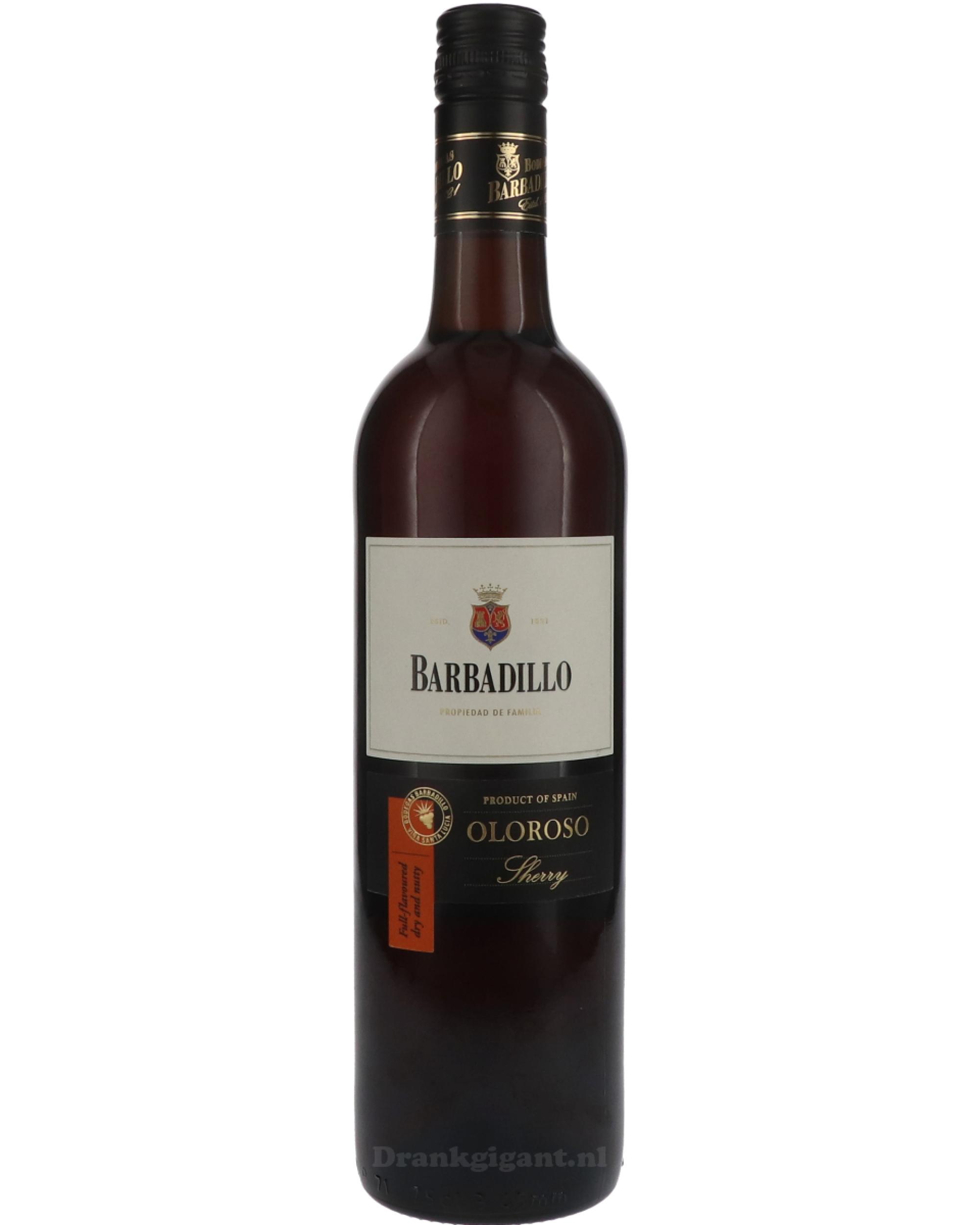 BARBADILLO OLOROSO DRY SHERRY